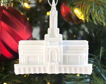 Christmas 2022 Jobs In Bountiful Utah Lds Temple Ornament | Etsy