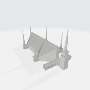 Downloadable 3D Model - Stockholm Sweden Temple - 3D Printable