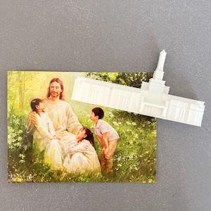 Villahermosa Mexico Temple Magnet - Church of Jesus Christ of Latter-day Saints - LDS - Mormon