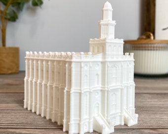St. George Utah LDS Temple Model - Statue - Mormon - The Church of Jesus Christ of Latter-day Saints