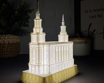 Philadelphia Pennsylvania Latter-day Temple Night Light Statue - LDS - The Church of Jesus Christ of Latter-day Saints