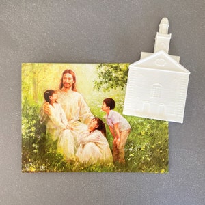 Kirtland Ohio Temple Magnet - Church of Jesus Christ of Latter-day Saints - LDS - Mormon