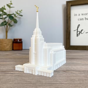 Rexburg Idaho Latter-day Temple Model - Statue - LDS - The Church of Jesus Christ of Latter-day Saints