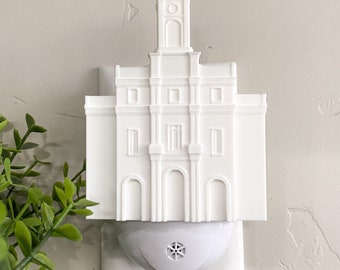 Barranquilla Columbia Temple Wall Night Light - Plug-in - LED - LDS