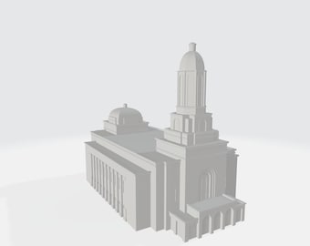 Downloadable 3D Model - Ephriam Utah Temple - 3D Printable