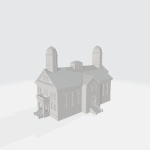 Downloadable 3D Model - Vernal Utah Temple - 3D Printable