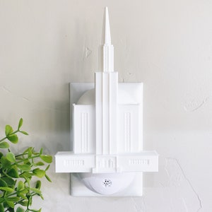 Bern Switzerland Temple Wall Night Light - Plug-in - LED - LDS