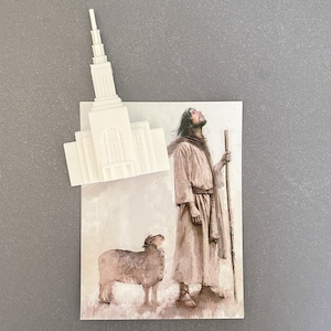 Burley Idaho Temple Magnet - Church of Jesus Christ of Latter-day Saints - LDS - Mormon