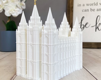 Salt Lake City Utah Latter-day Temple Model - Statue - LDS - The Church of Jesus Christ of Latter-day Saints