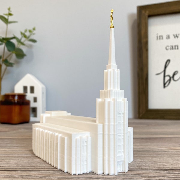 Twin Falls Idaho Latter-day Temple Model - Statue - LDS - The Church of Jesus Christ of Latter-day Saints