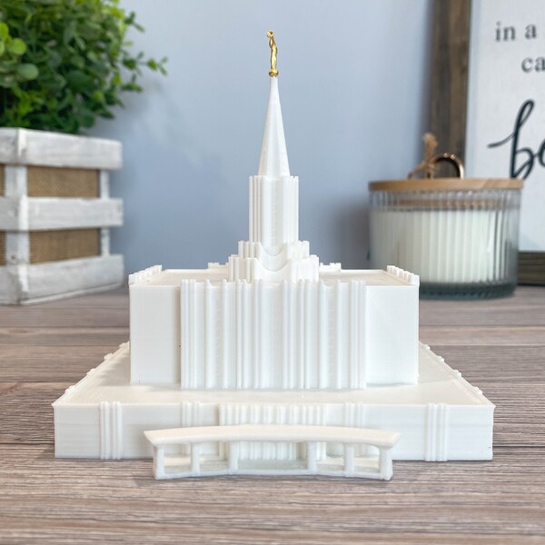 Jordan River Utah Latter-day Temple Model - Statue - LDS - The Church of Jesus Christ of Latter-day Saints