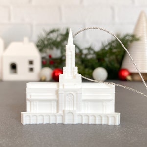ユタ州バウンティフル神殿のクリスマスツリーの飾り - 末日聖徒イエス・キリスト教会 - LDS - モルモン教
