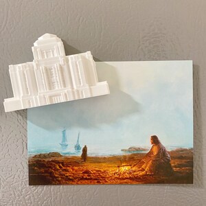 Meridian Idaho Temple Magnet - Church of Jesus Christ of Latter-day Saints - LDS - Mormon
