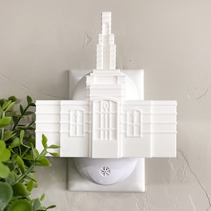 Accra Ghana Temple Wall Night Light - Plug-in - LED - LDS