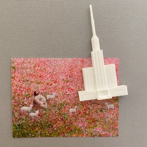Hamilton New Zealand Temple Magnet - Church of Jesus Christ of Latter-day Saints - LDS - Mormon