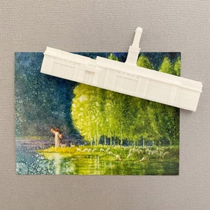 Monticello Utah Temple Magnet - Church of Jesus Christ of Latter-day Saints - LDS - Mormon