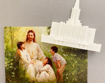 Jordan River Utah Temple Magnet - Church of Jesus Christ of Latter-day Saints - LDS - Mormon