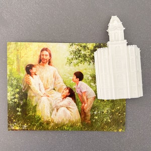 Manti Utah Temple Magnet - Church of Jesus Christ of Latter-day Saints - LDS - Mormon