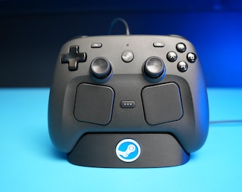 Steam Controller Dock With Rubber Feet | Valve | Magnetic | 3d Printed | Charging Stand