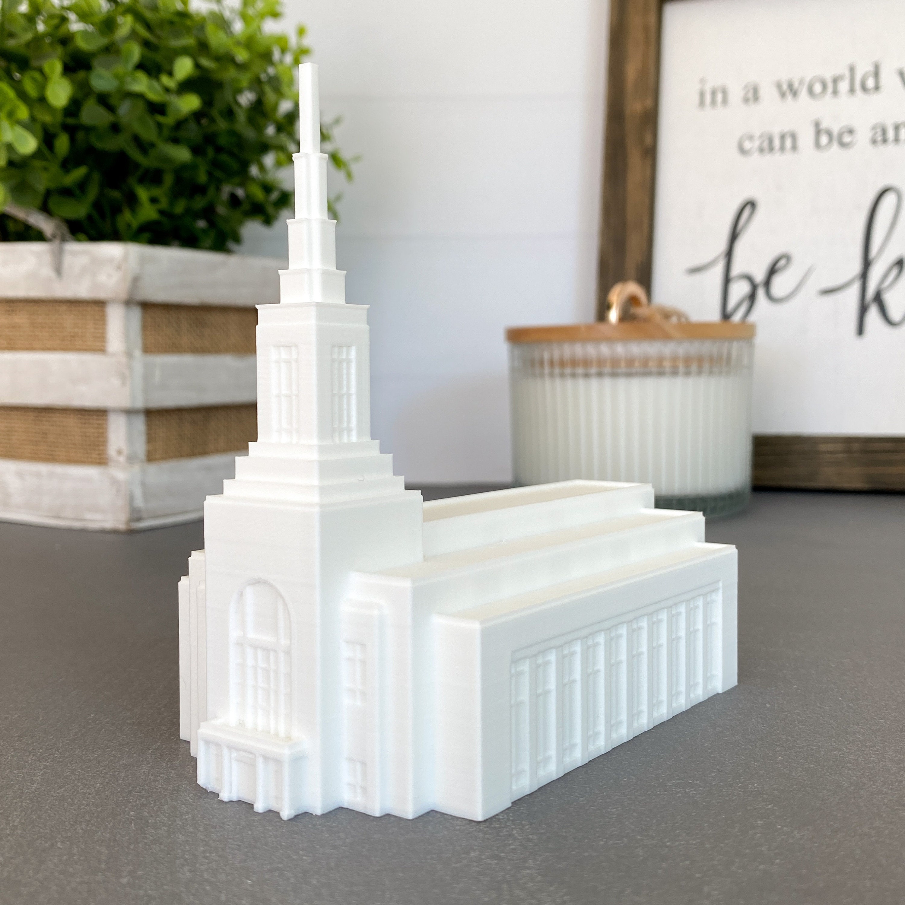 Burley Idaho Latter-day Temple Model - Statue - LDS - The Church of Jesus Christ of Latter-day Saints