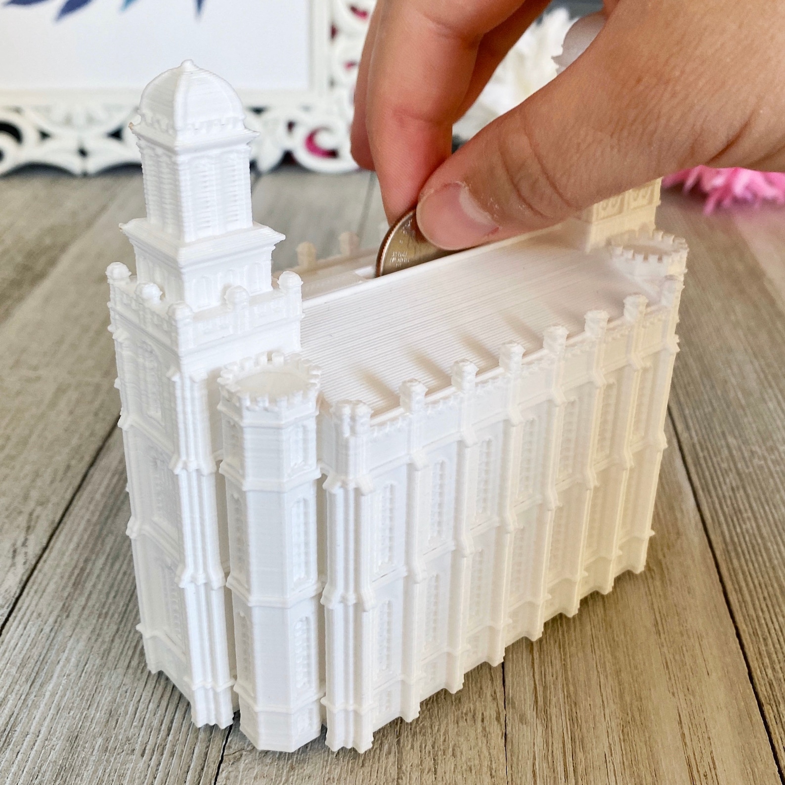 Latter Day-saint Temple Tithing Bank - Piggy Bank - Etsy