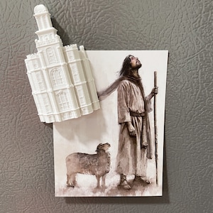 Logan Utah Temple Magnet - Church of Jesus Christ of Latter-day Saints - LDS - Mormon