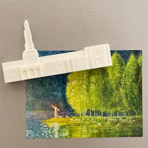 Redlands California Temple Magnet - Church of Jesus Christ of Latter-day Saints - LDS - Mormon