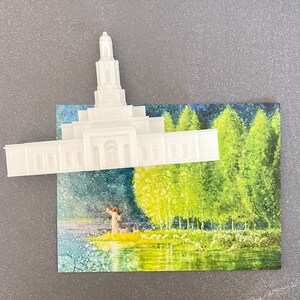 Bentonville Arkansas Temple Magnet - Church of Jesus Christ of Latter-day Saints - LDS - Mormon