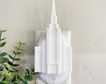 Vancouver British Columbia Temple Wall Night Light - Plug-in - LED - LDS