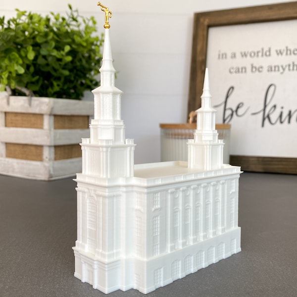 Philadelphia Pennsylvania Latter-day Temple Model - Statue - LDS - The Church of Jesus Christ of Latter-day Saints