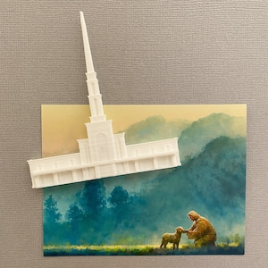 São Paulo Brazil Temple Magnet - Church of Jesus Christ of Latter-day Saints - LDS - Mormon