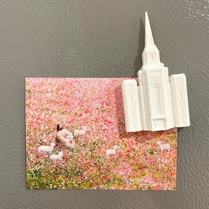 Brigham City Utah Temple Magnet - Church of Jesus Christ of Latter-day Saints - LDS - Mormon