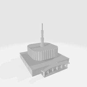 Downloadable 3D Model - Ogden Utah Temple (BEFORE Reconstruction) - 3D Printable