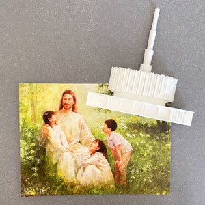 Ogden Utah (Before Reconstruction) Temple Magnet - Church of Jesus Christ of Latter-day Saints - LDS - Mormon