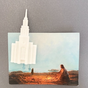 Layton Utah Temple Magnet - Church of Jesus Christ of Latter-day Saints - LDS - Mormon