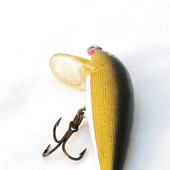 Vintage Rapala Countdown Finland Fishing Lure With 2 Treble Hooks,  Pre-owned and Fished, 1970s Artificial Bass Bait 