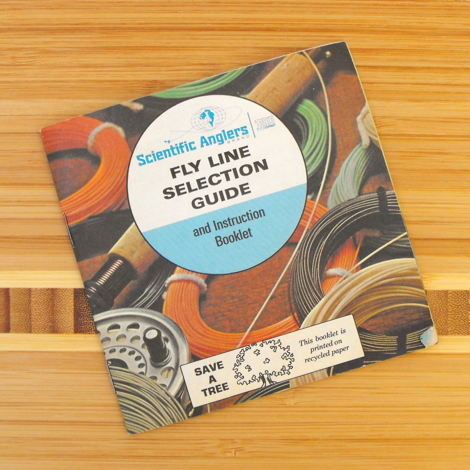1970s Fly Fishing Literature, Vintage Scientific Anglers Fly Line Selection  Guide and Instruction Booklet, Fly Outfit Instructions 