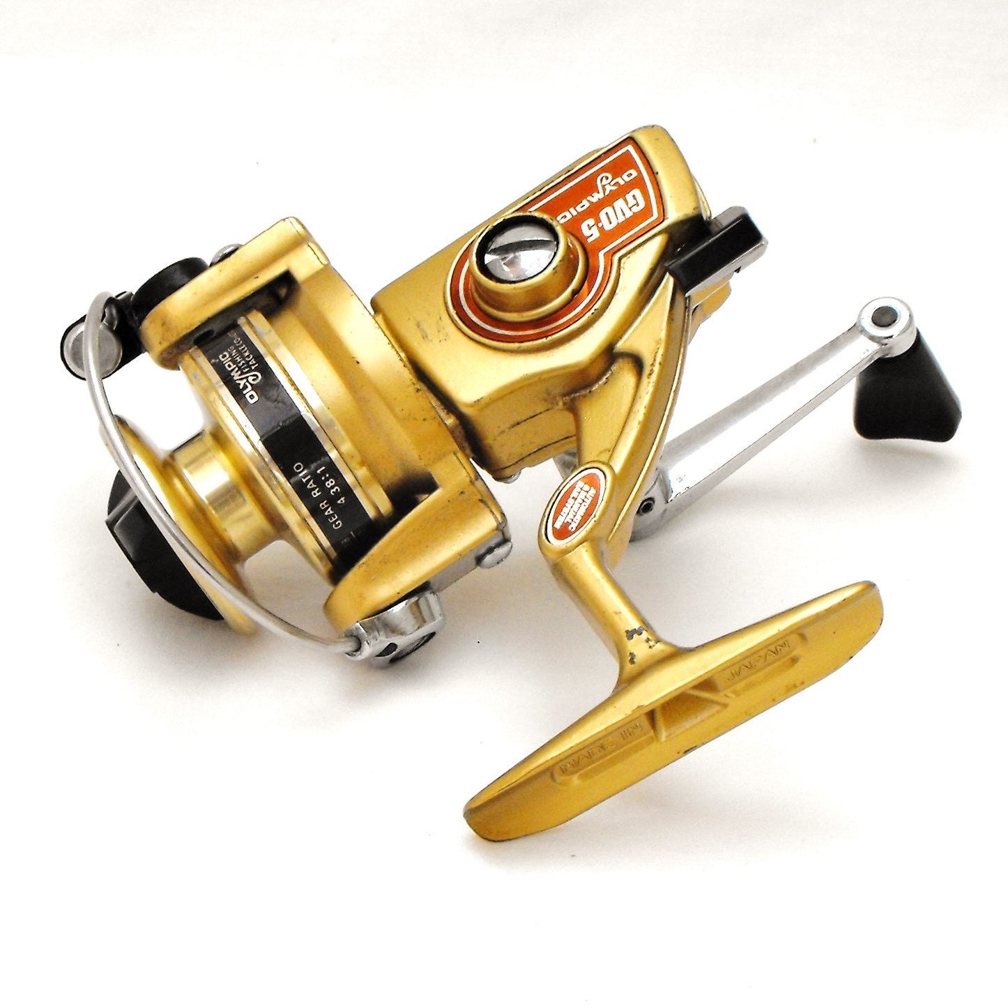 Olympic GVO-5 Small Spinning Reel, Ultra-lite Vintage 1980s Fishing Gear,  Made in Japan Die Cast, Very Good Pre-owned Working Condition -   Singapore