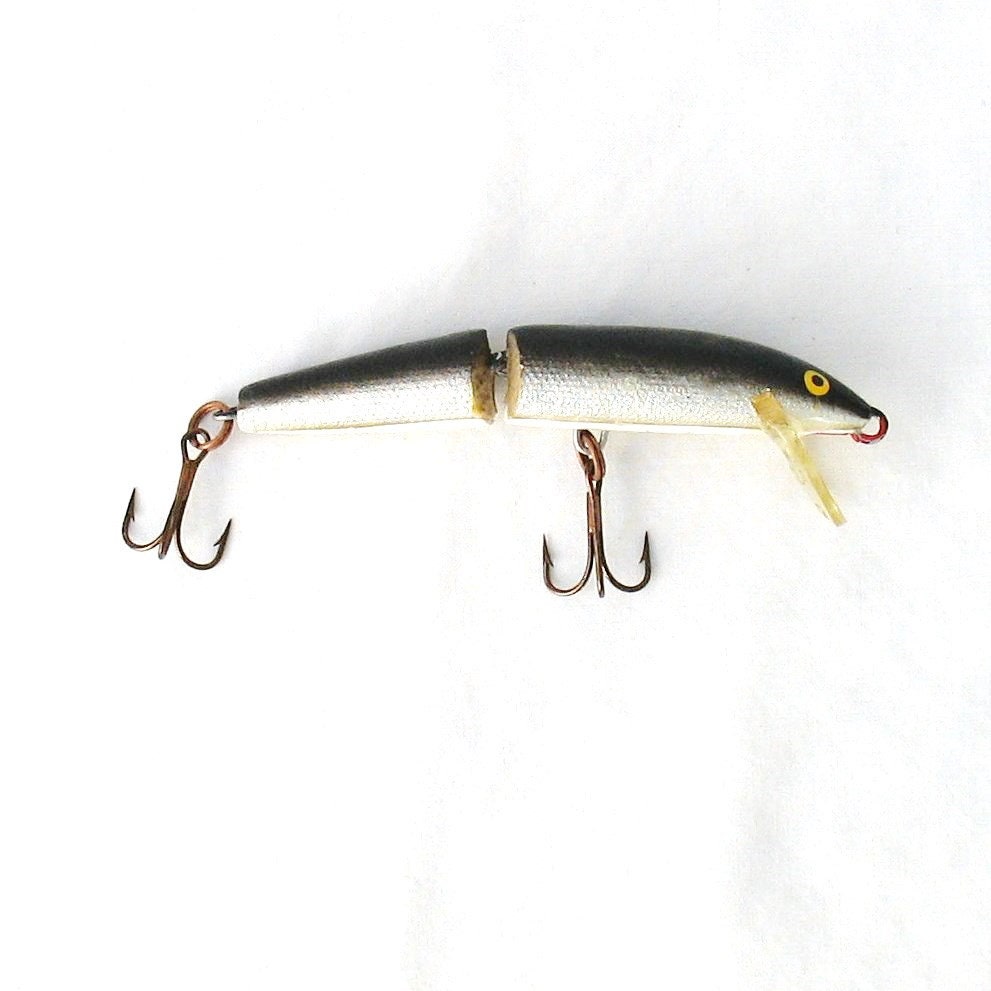 Vintage Rapala Floating Jointed Wobbler Finland Fishing Lure in Box