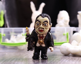 Figurine Mego Dracula 1974 - 8 Pouces - Mains Phosphorescentes - Hong Kong - Collection