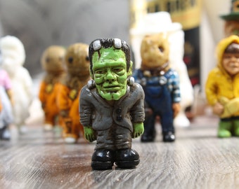Figura de monstruo espeluznante, terror, Halloween, juguete artístico, figura