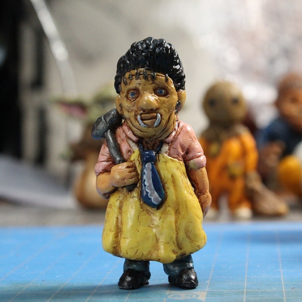 Ledergesicht, The Texas Chainsaw Massacre, Horror, Halloween, Art Toy, Maniac, Figuren, Figurenfilme