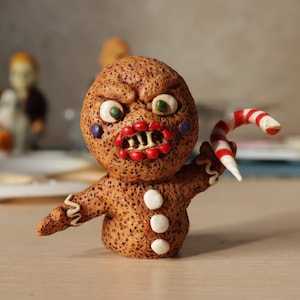 Krampus,  Cookie, Horror, Halloween, Art Toy, Maniac, Figure