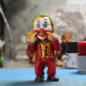 Joker 2019, Monster, Horror, Art Toy, Clown, Figurine, Collectible ,  Statue, Figure