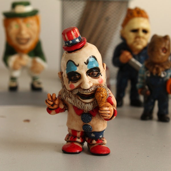 Captain Spaulding, Horror, Halloween, Art Toy, Maniac, Figure, House of 1000 Corpses