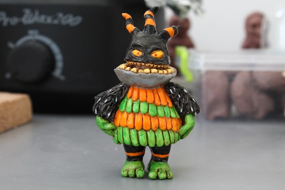 Harlequin Demon, Horror, Halloween, Art Toy, Figure, Nightmare