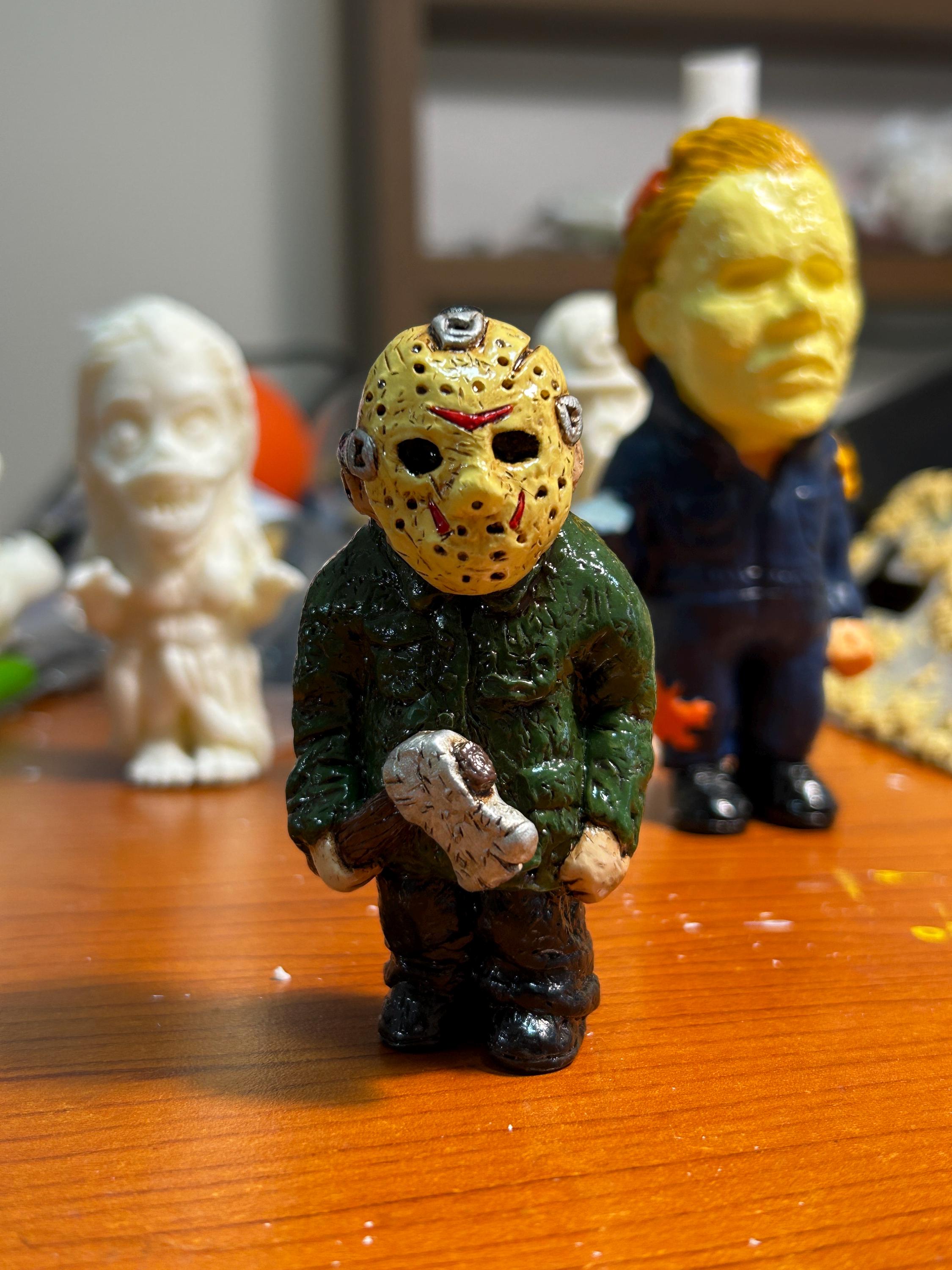 Jason Voorhees, Horror, Halloween, Art Toy, Maniac, Figure Movies