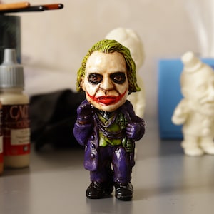 Joker 2008, Monster, Horror, Art Toy, Clown, Figurine, Collectible ,  Statue, Figure