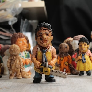 The Texas Chainsaw Massacre, Leatherface, Horror, Halloween, Kunstspielzeug, Maniac, Figuren