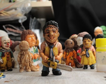 Masked Horror Collector Figurine, Horror, Halloween, Art Toy, Maniac, Figurines
